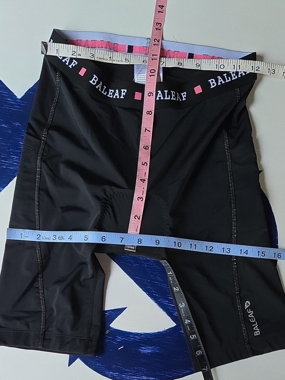 Baleaf Black Padded Biker Shorts Size Small - Picture 6 of 9